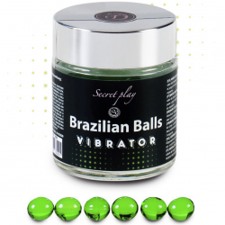 Сексуальное землетрясение - Большой набор вибрационных шариков 6 VIBRATOR BRAZILIAN BALLS JAR