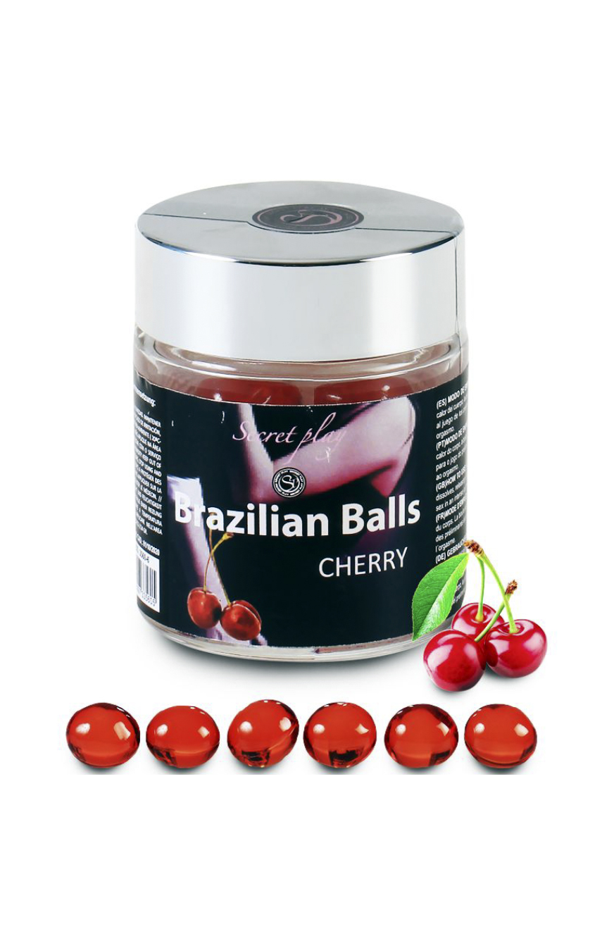 Вишневая прелюдия - Набор бразильских шариков 6 CHERRY BRAZILIAN BALLS JAR