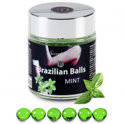 Мятный привкус счастья - Набор бразильских шариков 6 MINT BRAZILIAN BALLS JAR