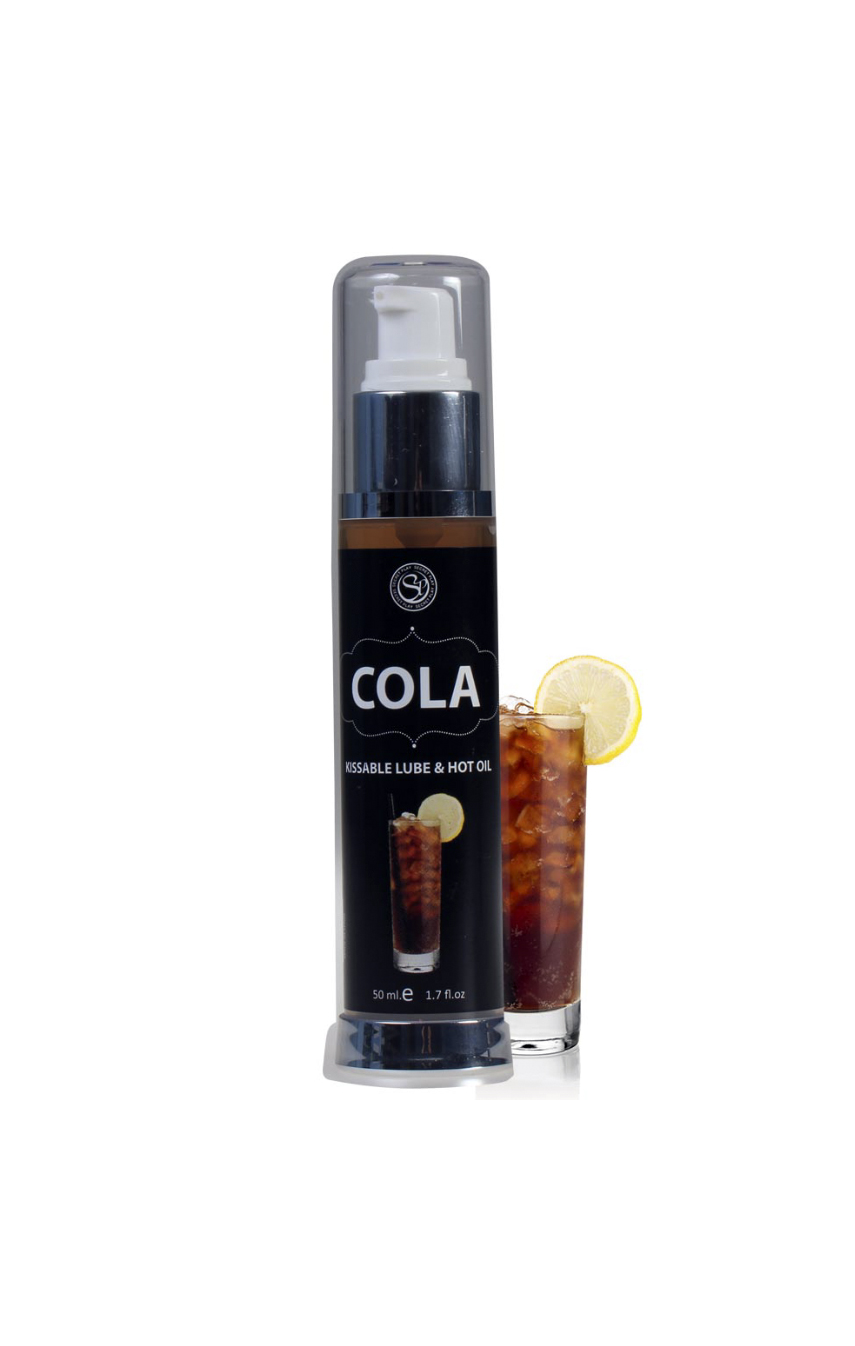 Трепетное скольжение - Смазка 2 в 1 COKE HOT EFFECT KISSABLE LUBRICANT, 50 ml