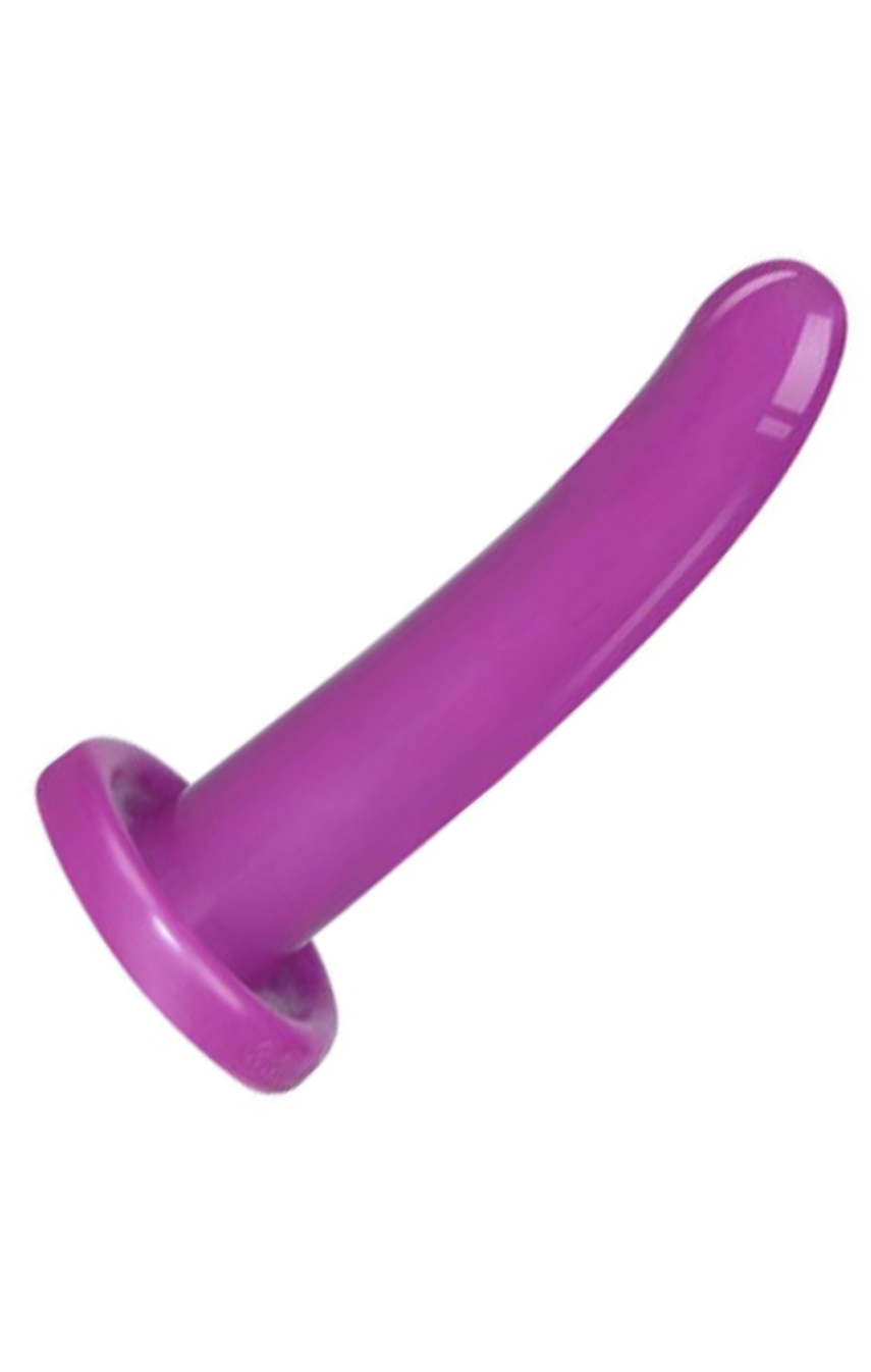 Зафиксирован и введен - Фалоимитатор на присоске Lovetoy Silicone Holy Dong-Small