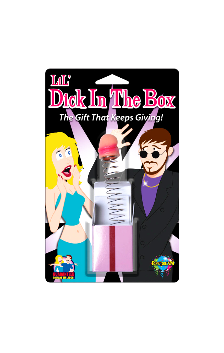 Сюрприз в коробке - Прикол для розыгрыша Lil Dick in a Box