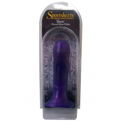 Фаллоимитатор Sportsheets Silicone Dildo Skyn, цвет: фиолетовый