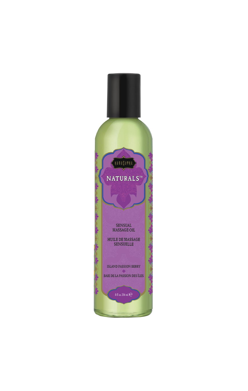 Массаж на ваш вкус - Массажное масло с ароматом ягод Naturals Massage Oil 236ml 