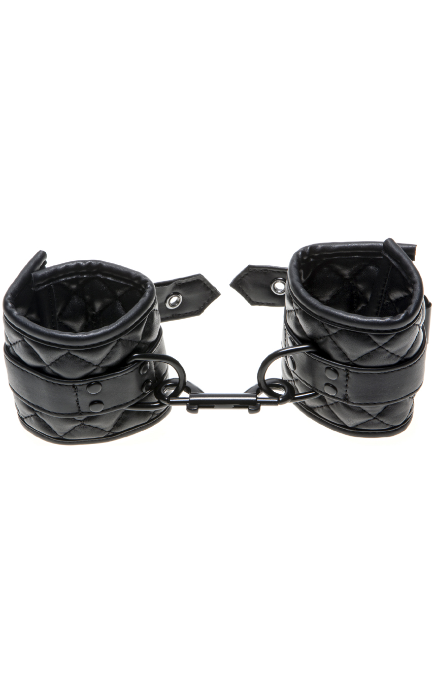 Allure BDSM	Wrist Cuffs, цвет: черный