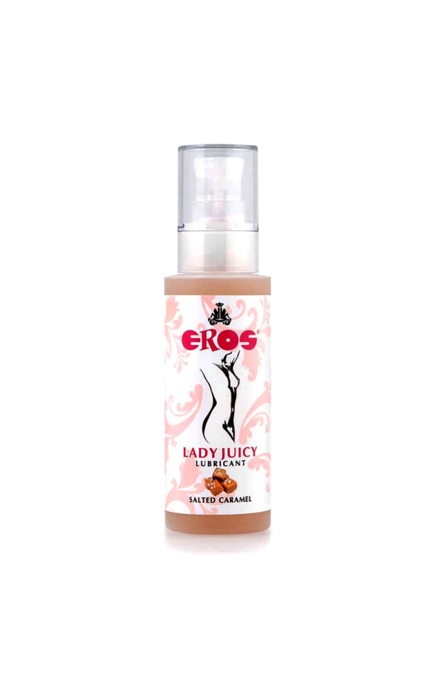 Лубрикант на водной основе EROS Lickstick Salted Caramel 125 ml - Для ценителей оригинальных вкусов