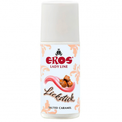 Лубрикант на водной основе EROS Lady Lickstick Salted Caramel 60 ml - Соленый вкус наслаждения