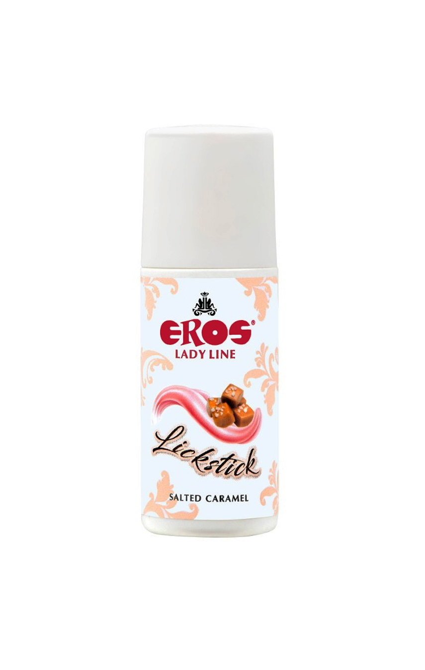 Лубрикант на водной основе EROS Lady Lickstick Salted Caramel 60 ml - Соленый вкус наслаждения