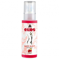 Массажное масло  EROS Lady Juicy Massage Cherry 125ml - Несравненно нежный массаж