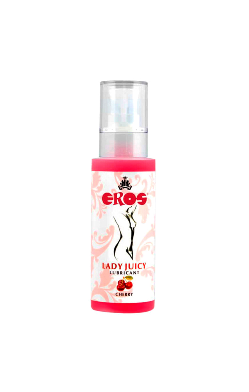 Проникновение с вишенкой - Лубрикант на водной основе EROS Lady Juicy Lubricant Cherry 125 ml