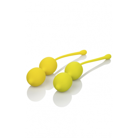 Сладкие лимончики - Вагинальные шарики Kegel Training Set Lemon 
