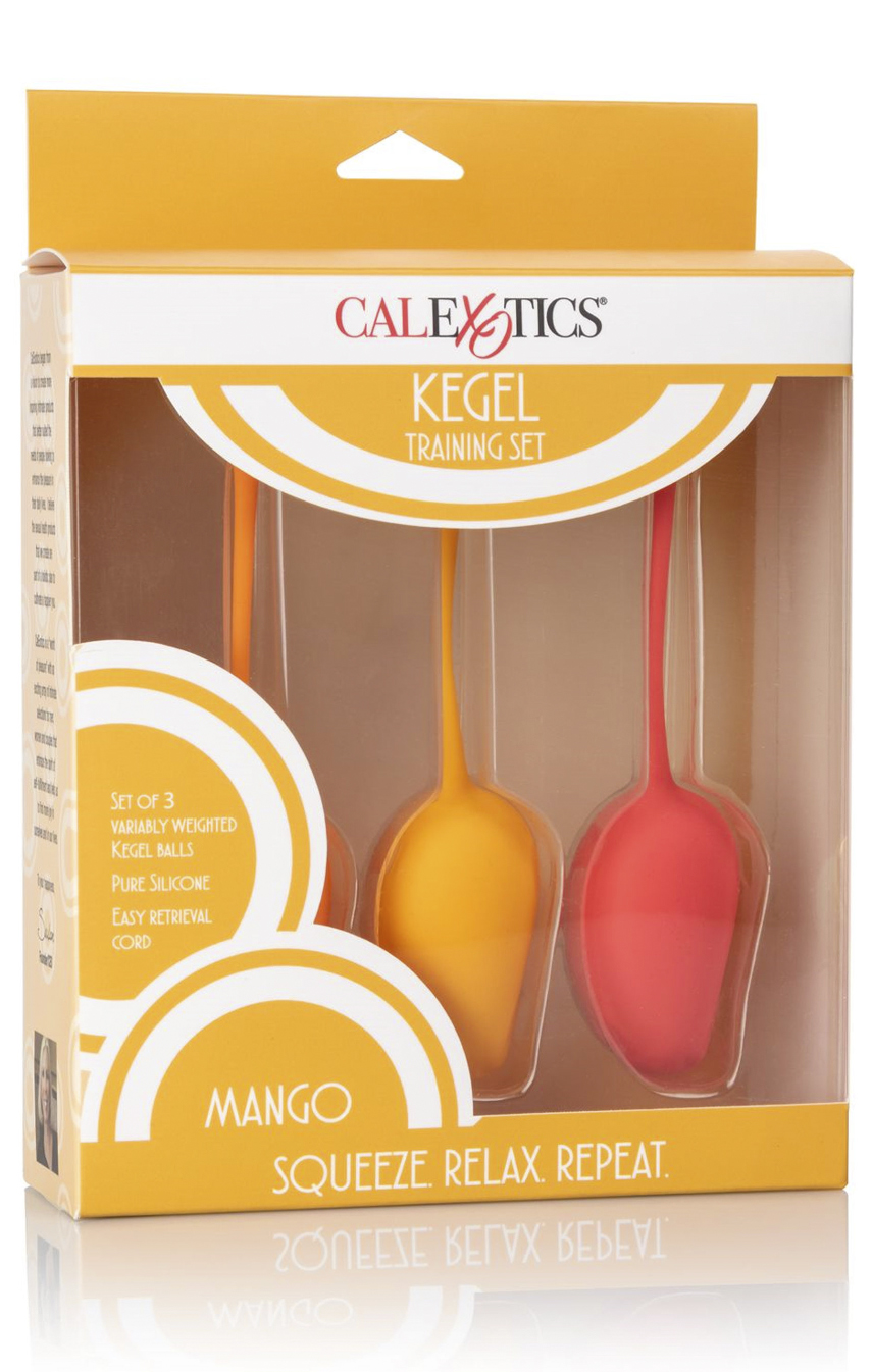 Плод греха - Вагинальные шарики Kegel Training Set Mango 