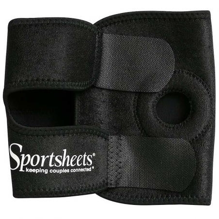 Ремешок для пикантных игр - Ремень для страпона Sportsheets - Thigh Strap-On, цвет: черный