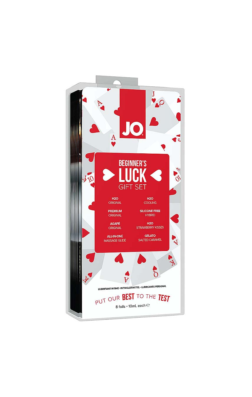 Подарочный набор System JO Beginner’s Luck - Gift Set (8 x 10 мл) - Скольжение без границ