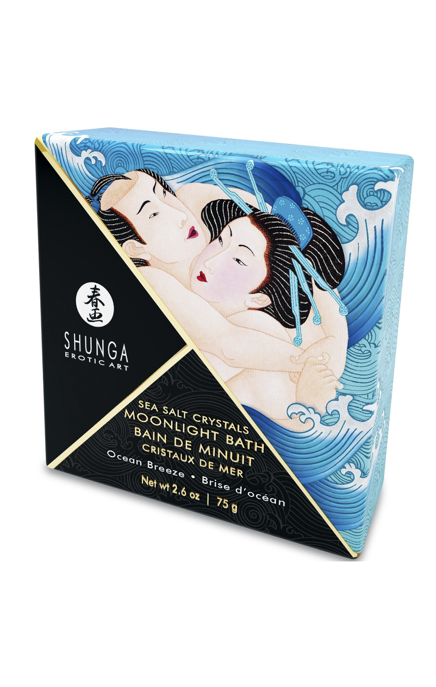 Аромат моря - Кристаллы морской соли Shunga Oriental Crystals Bath Salts - Ocean Breeze 75 gr. 