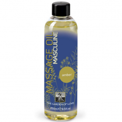 Самые приятные прикосновения -  Массажное масло Massage Oil Masculine Amber 250 ml