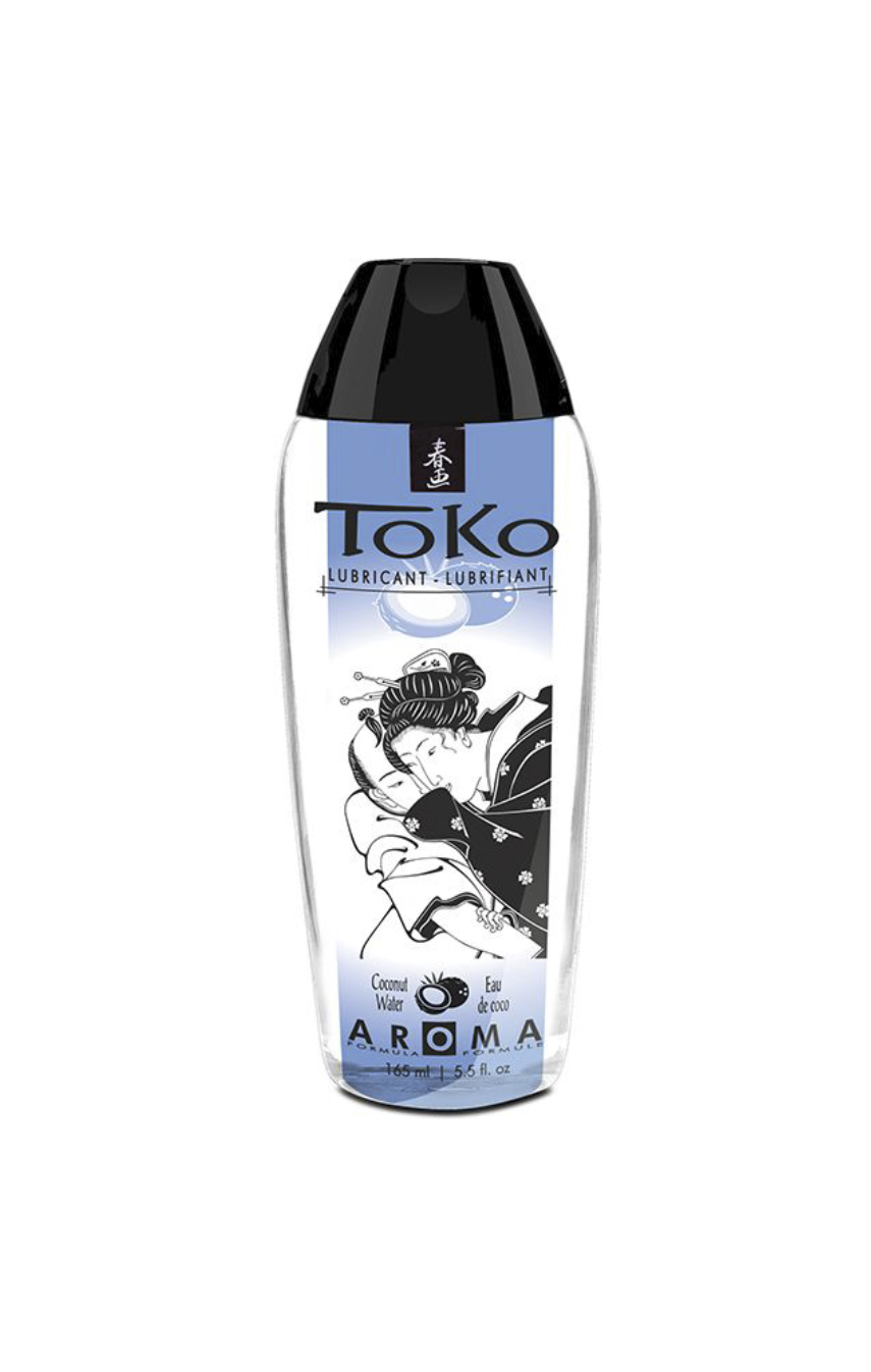 Секс без дискомфорта - Лубрикант на водной основе Shunga Toko AROMA - Coconut Water (165 мл)