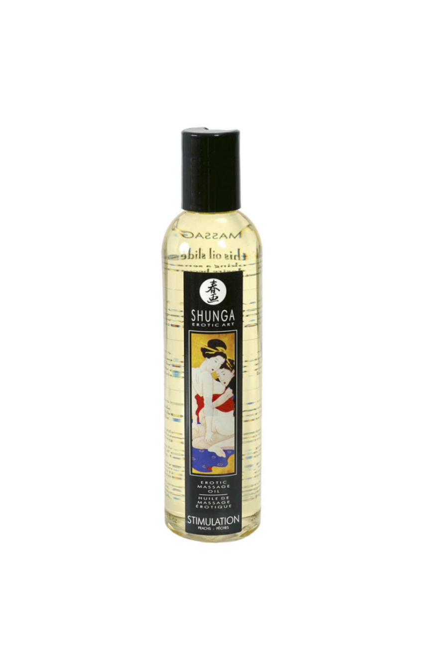 Массажное масло Shunga Erotic Massage Oil Peach, персик 250ml