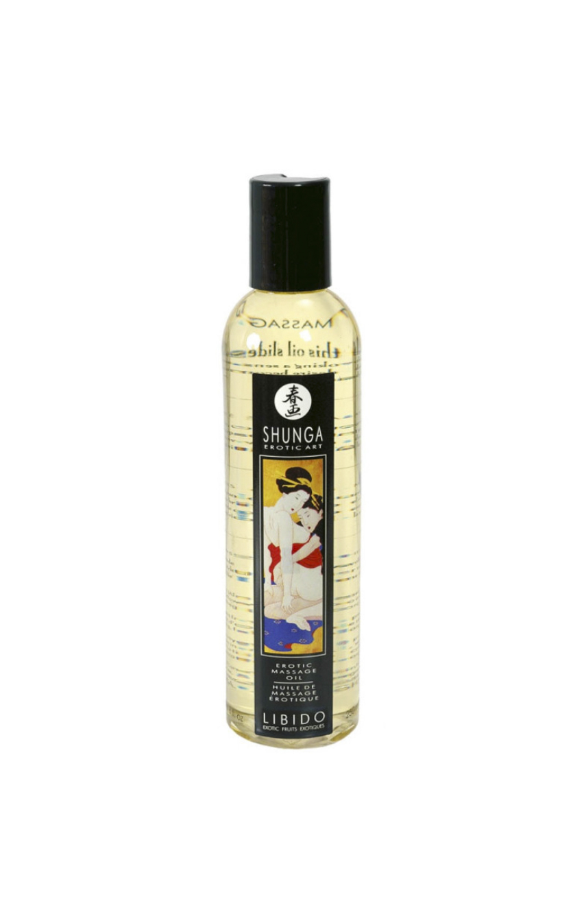 Массажное масло Shunga Erotic Massage Oil Exotic Fruits - экзотические фрукты, 250 мл