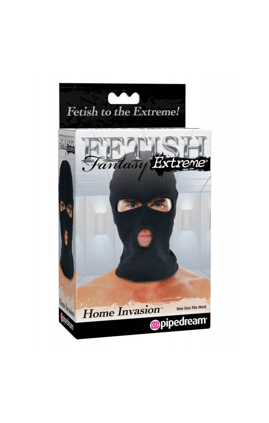 Разнообразит откровенные игры - Маска Fetish Fantasy Extreme Home Invasion Black, цвет: черный