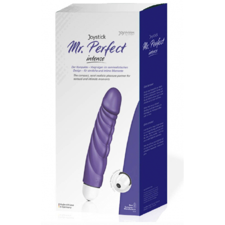  Идеальная анатомия, цвет: фиолетовый - Реалистичный вибратор Joystick Mr. Perfect comfort intense 