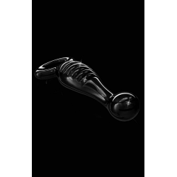 Удовлетворит самые смелые желания - Массажер Icicles No.68, цвет: черный