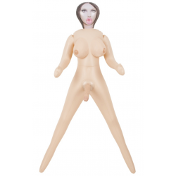 Для любителей острых ощущений - Секс - кукла - Похотливый ТРАНС, цвет: телесный