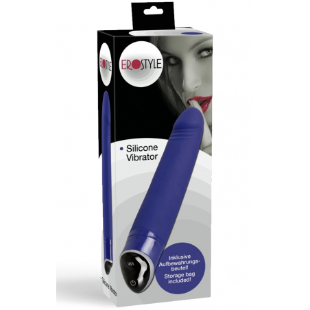 Для нежного оргазма - Вибратор Silicone Vibrator, цвет: фиолетовый