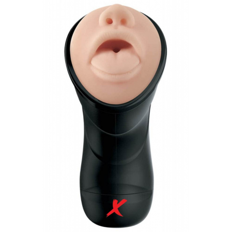 Незабываемое удовольствие - Мастурбатор с вибрацией Deep Throat Vibrating Stroker,