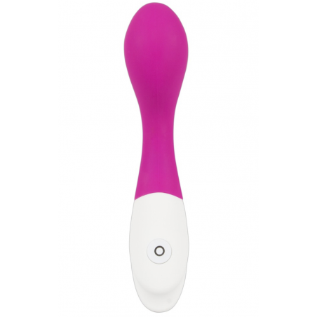 Для умопомрачительных оргазмов - Вибратор для стимуляции точки G-Spot Vibe, цвет: розово-белый