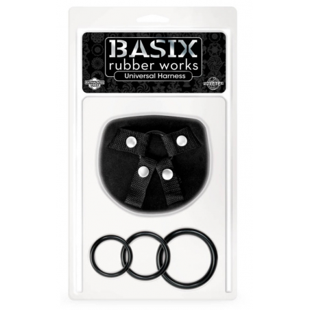 Универсальный пояс - Пояс для страпона Basix Rubber Works - Universal Harness, 
