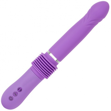 Мощные толчки - Фак-машина - Push it! Vibrator mit Stoßfunktion, цвет: светло-фиолетовый