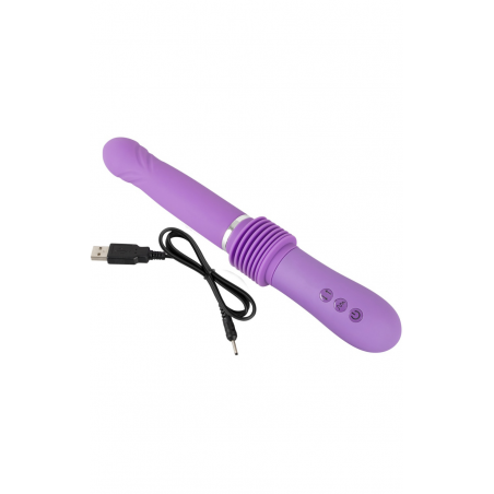 Мощные толчки - Фак-машина - Push it! Vibrator mit Stoßfunktion, цвет: светло-фиолетовый