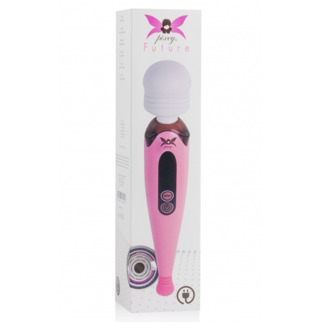 Мощный малыш - Вибратор Pixey Future Mini Wand Vibrator, 