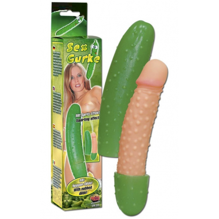 Шаловливый огурец - Фаллоимитатор Cucumber
