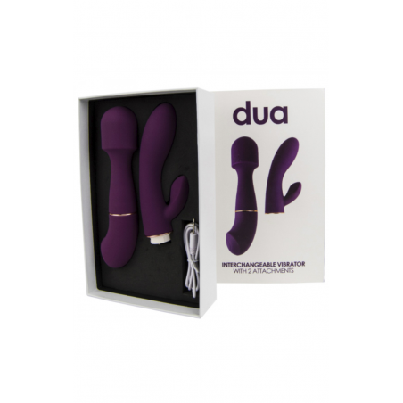 Жаркое рандеву - Вибратор с насадками Loving Joy Vibrator With 2 Attachments,