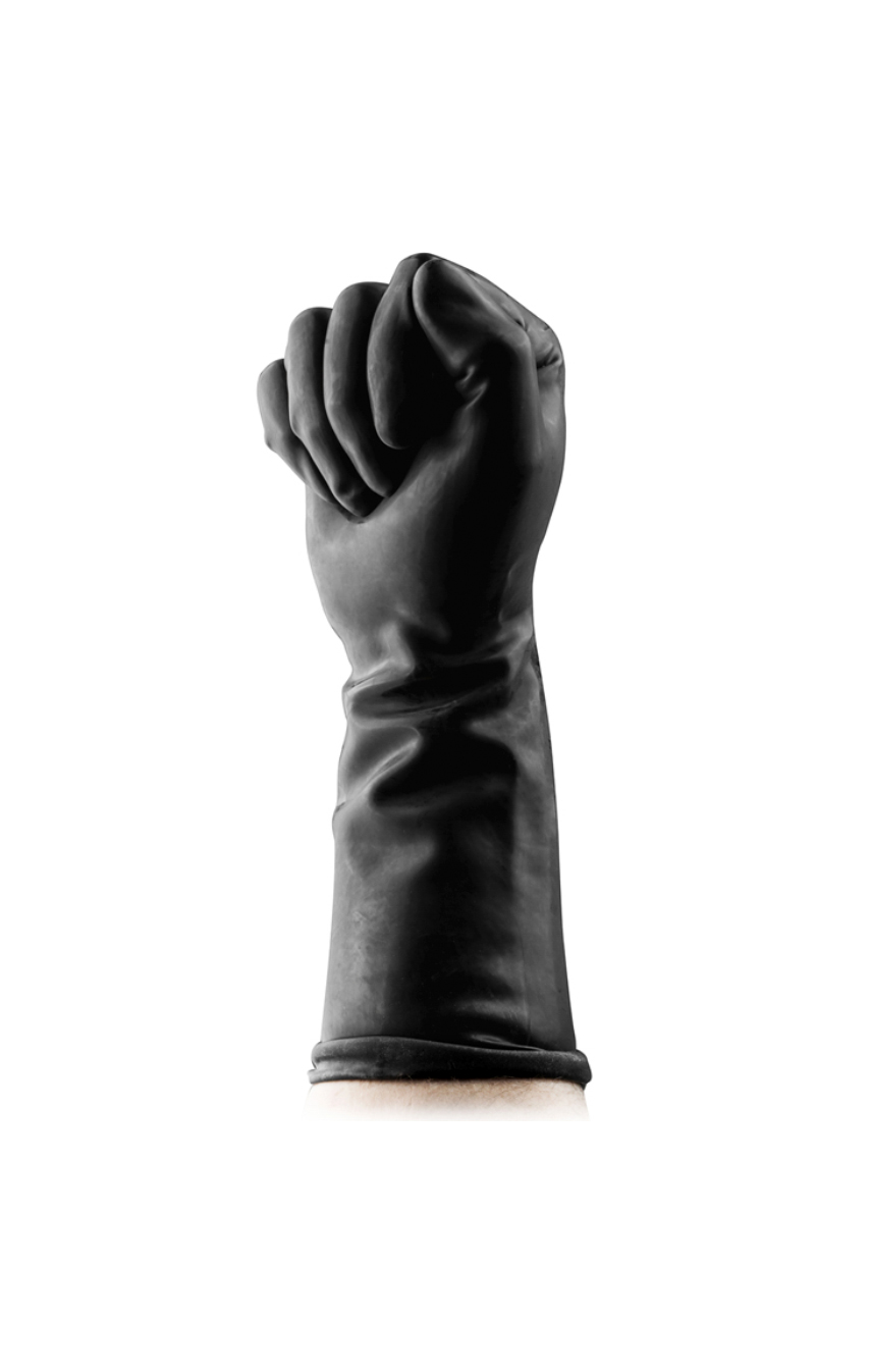Латексная перчатка - Перчатки Gauntlets Fisting Gloves