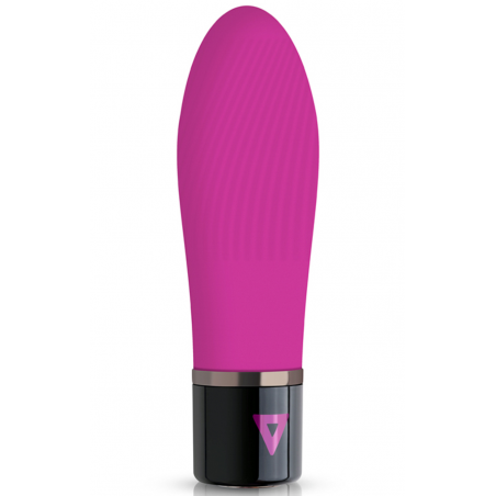 Знойные желобки - Вибратор - Lil'Swirl Vibrator, цвет: розовый