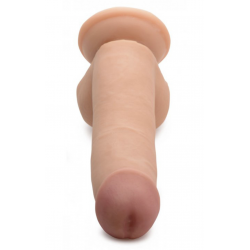 Упругие яички - Фаллоимитатор - USA Cocks Dildo - 8 Inch, цвет: телесный