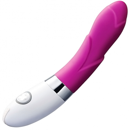 Роза страсти - Вибратор LELO - IRIS VIBRATOR DEEP ROSE, цвет: розово-белый