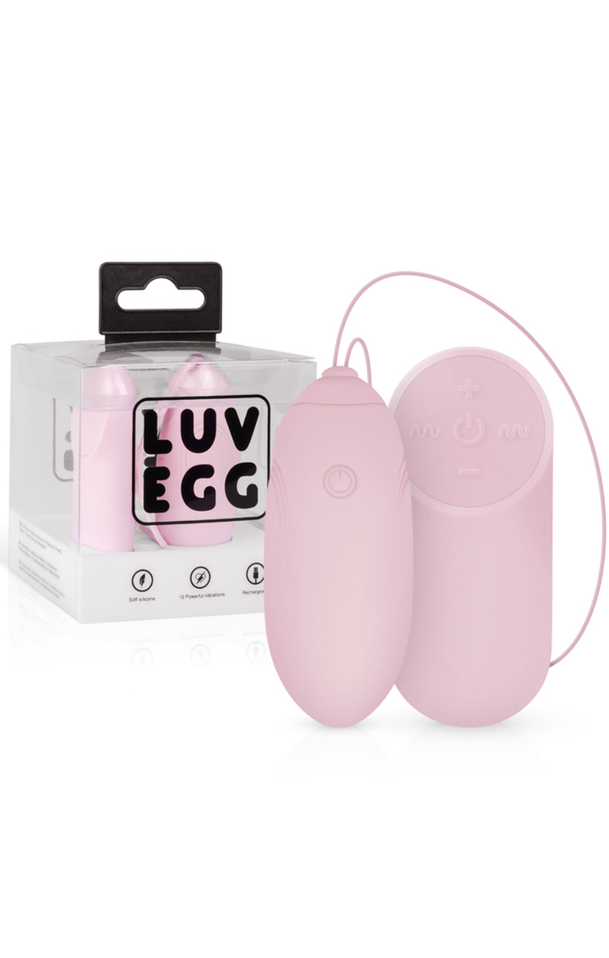 Безграничное возбуждение  - Виброяйцо - LUV EGG, цвет: нежно-розовый