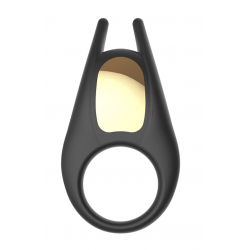 Эрекцинное вибро-кольцо WY0523-BLA, цвет: черный