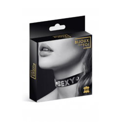 Воплощенная сексуальность - Чокер со стразами Bijoux Pour Toi - SEXY, цве: черный