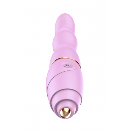 Волны страсти - Рельефный вибратор High quality cheap, цвет: нежно-розовый