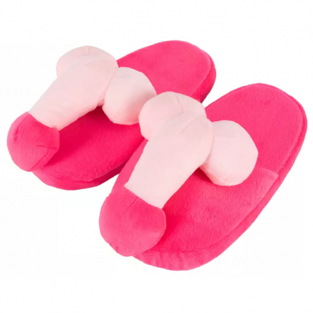 Розовый проказник - Тапочки House Slippers Penis PINK