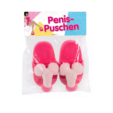 Розовый проказник - Тапочки House Slippers Penis PINK