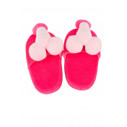 Розовый проказник - Тапочки House Slippers Penis PINK