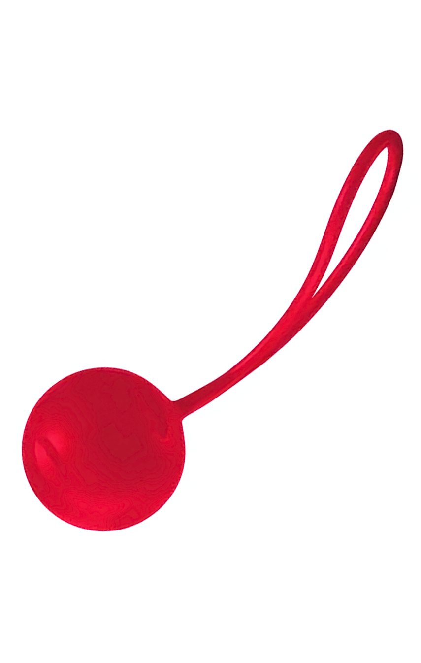 Надежный тренер - Вагинальный шарик - Joyballs single, цвет: красный
