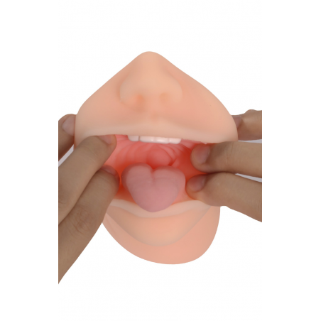Мастурбатор MINI Mouth Tongue
