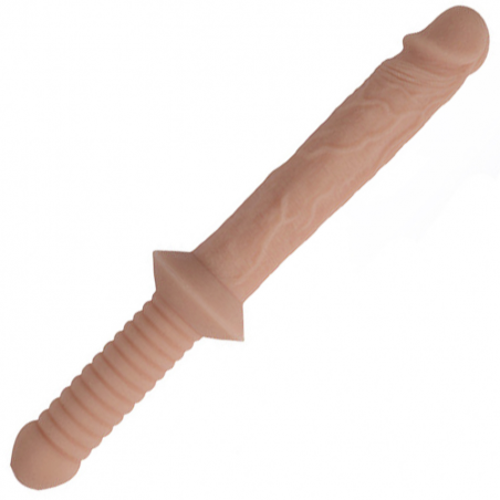 Меч страсти - Фаллоимитатор - Sword Lifelike Rubber Dildo, цвет: телесный